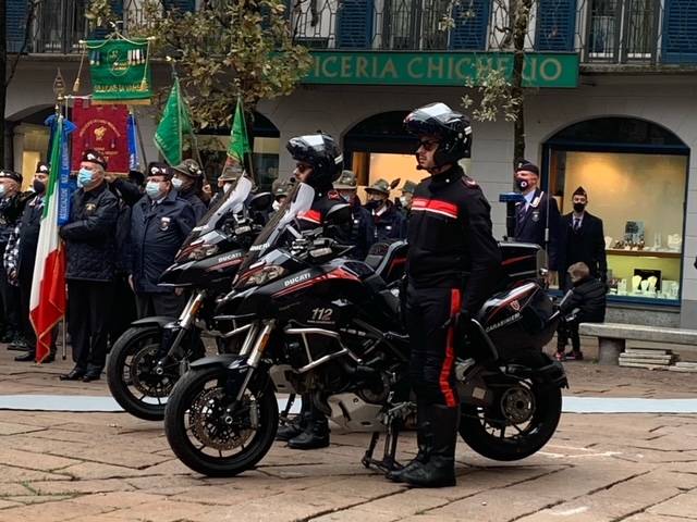 L\'inaugurazione dell\'associazione nazionale carabinieri