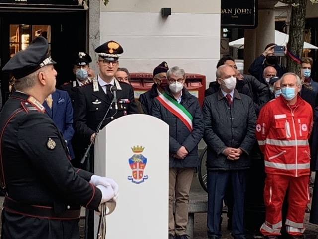 L\'inaugurazione dell\'associazione nazionale carabinieri