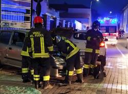 Caronno Pertusella incidente via Bainsizza