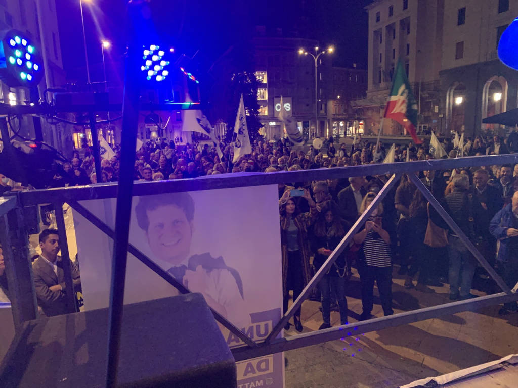 Chiusura della campagna elettorale: Matteo Bianchi