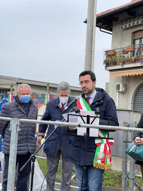 Commemorazione Mauro Venegoni a Cassano Magnago