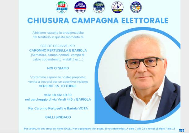 Elezioni Caronno 2021