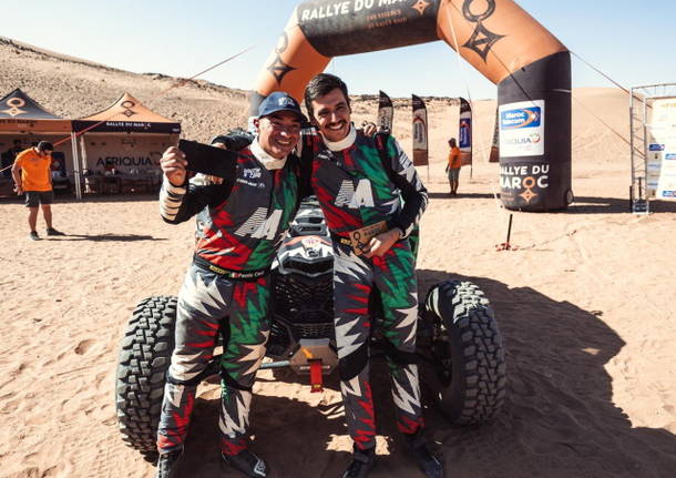 eugenio amos paolo ceci rallye du maroc