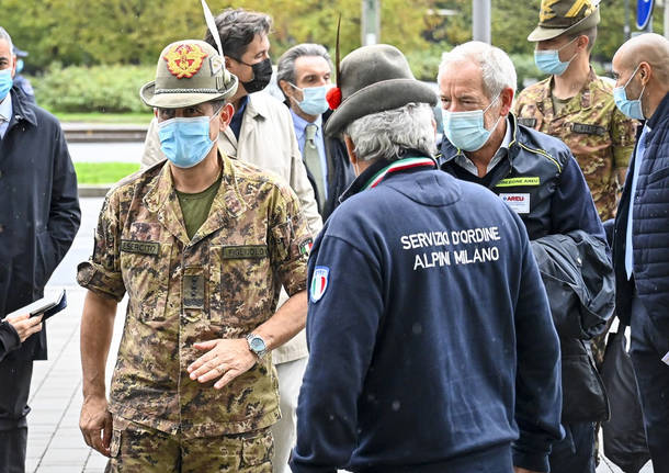 figliuolo in visita a Milano