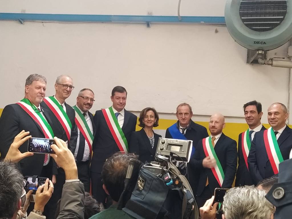 Il ministro Cartabia alla Valle di Ezechiele di Fagnano Olona, Saronno presente alla cerimonia