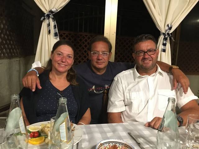 Il motoscafo Posillipo Bermuda sul Lago Maggiore