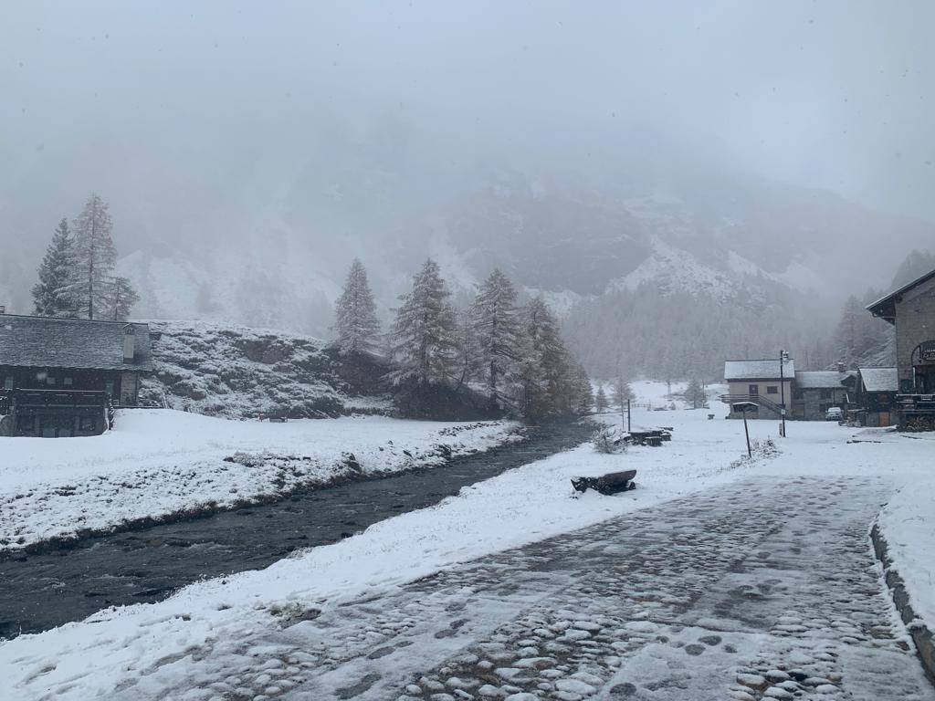 In Val d'Ossola è arrivata la neve