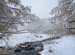 In Val d'Ossola è arrivata la neve
