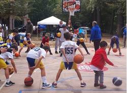 Inaugurato il nuovo campetto di minibasket ai Giardini Estensi di Varese