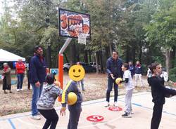 Inaugurato il nuovo campetto di minibasket ai Giardini Estensi di Varese