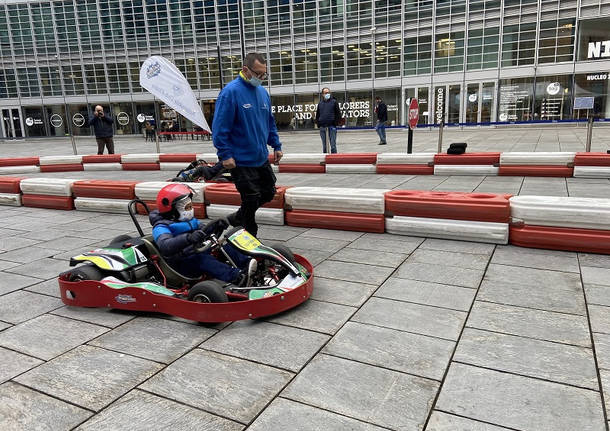 Karting in Piazza - go-kart regione lombardia