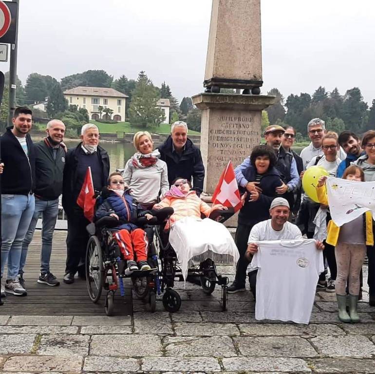 L'arrivo di Henrique Meili a Sesto Calende 