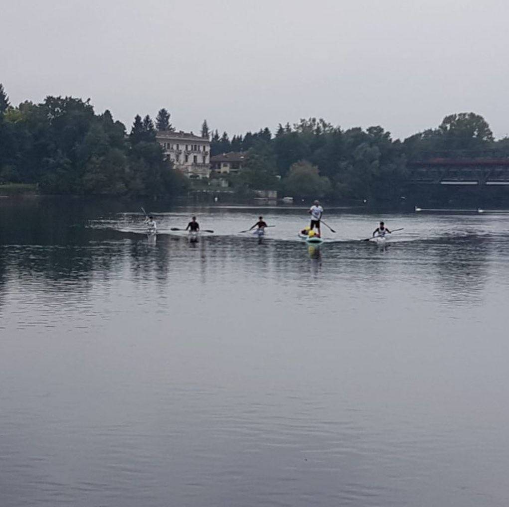 L'arrivo di Henrique Meili a Sesto Calende 