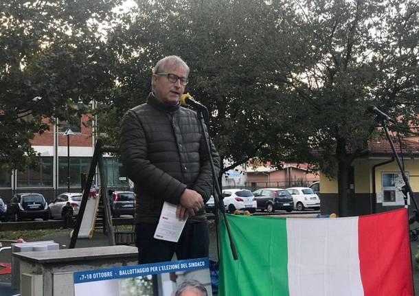 L'ultima serata di campagna elettorale a Caronno Pertusella