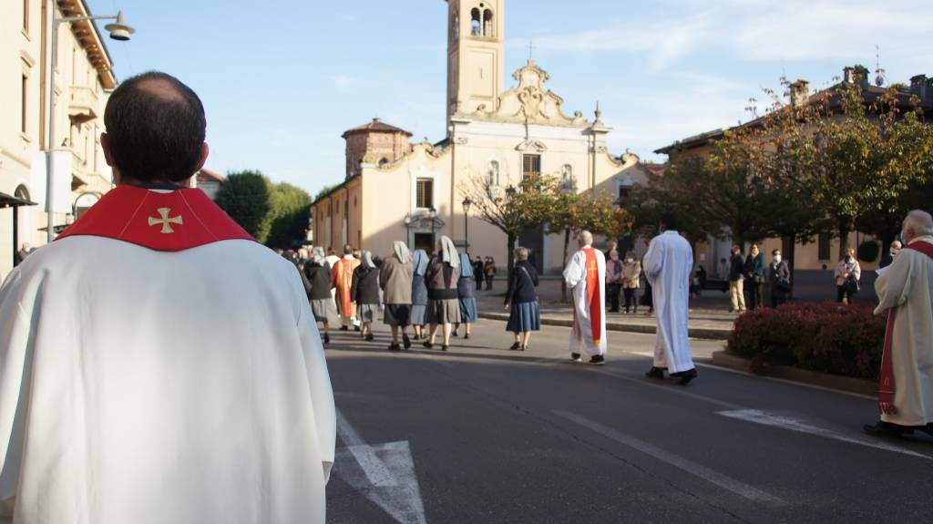 La comunità pastorale di Saronno celebra la Festa del Trasporto