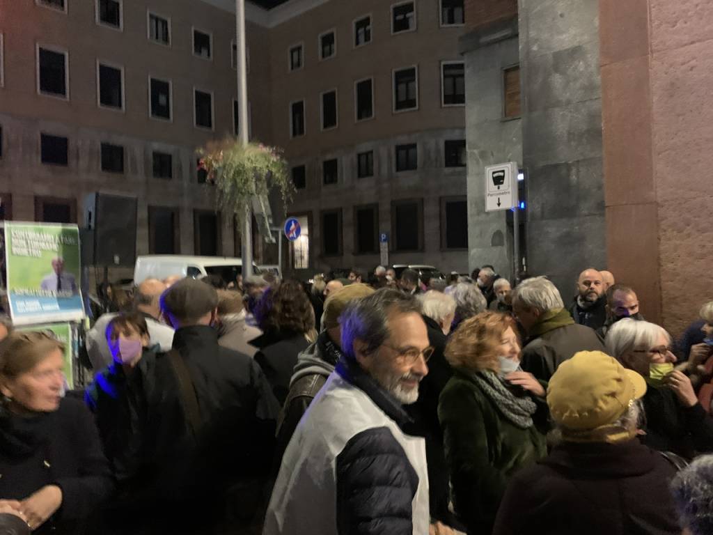 La conclusione della campagna elettorale del centrosinistra