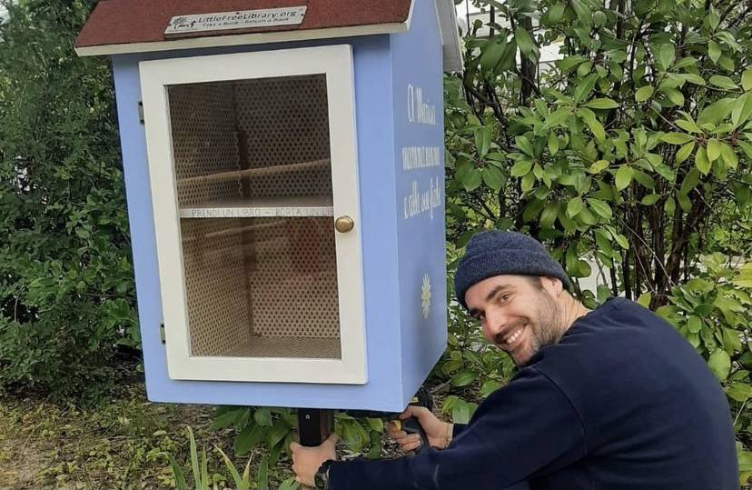 La Little Free Library di Casciago si rinnova