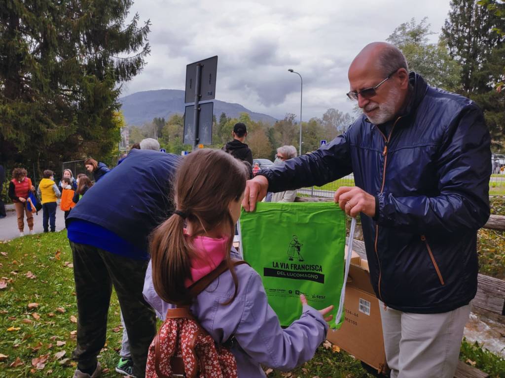 La Via Francisca invasa da mini-pellegrini