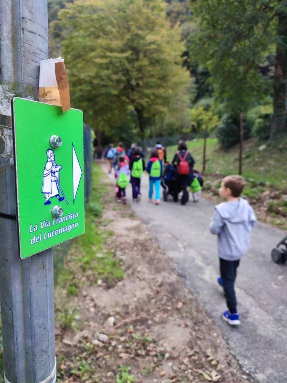 La Via Francisca invasa da mini-pellegrini