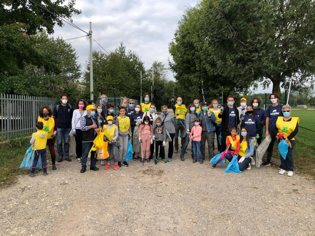 Le associazioni di volontariato ripuliscono Saronno