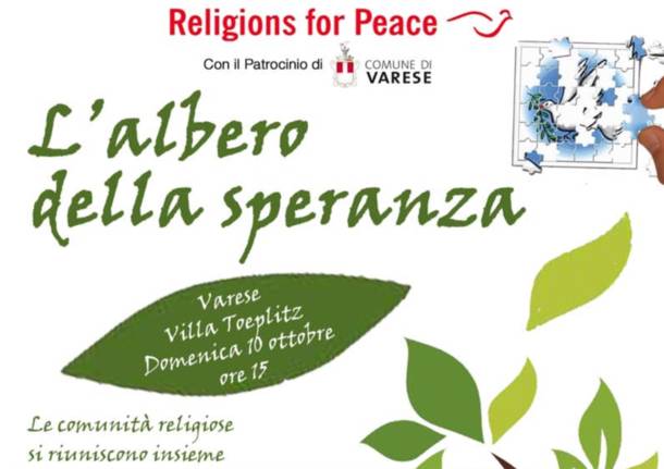 locandina associazione Religions for Peace