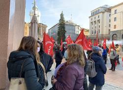 Manifestazione Cobas a Varese