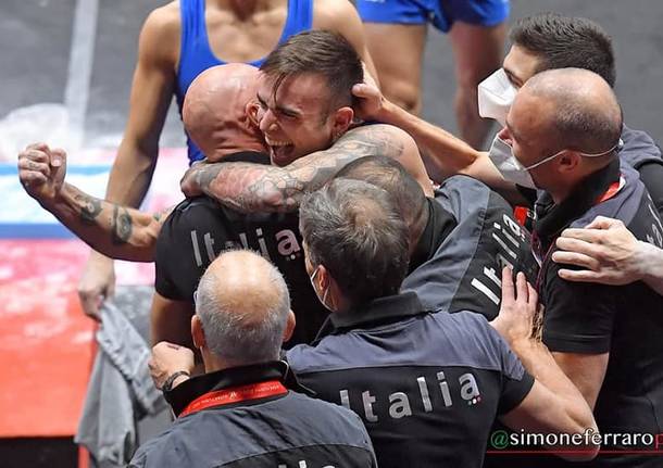 nicola bartolini mondiali giappone 2021 medaglia d'orao