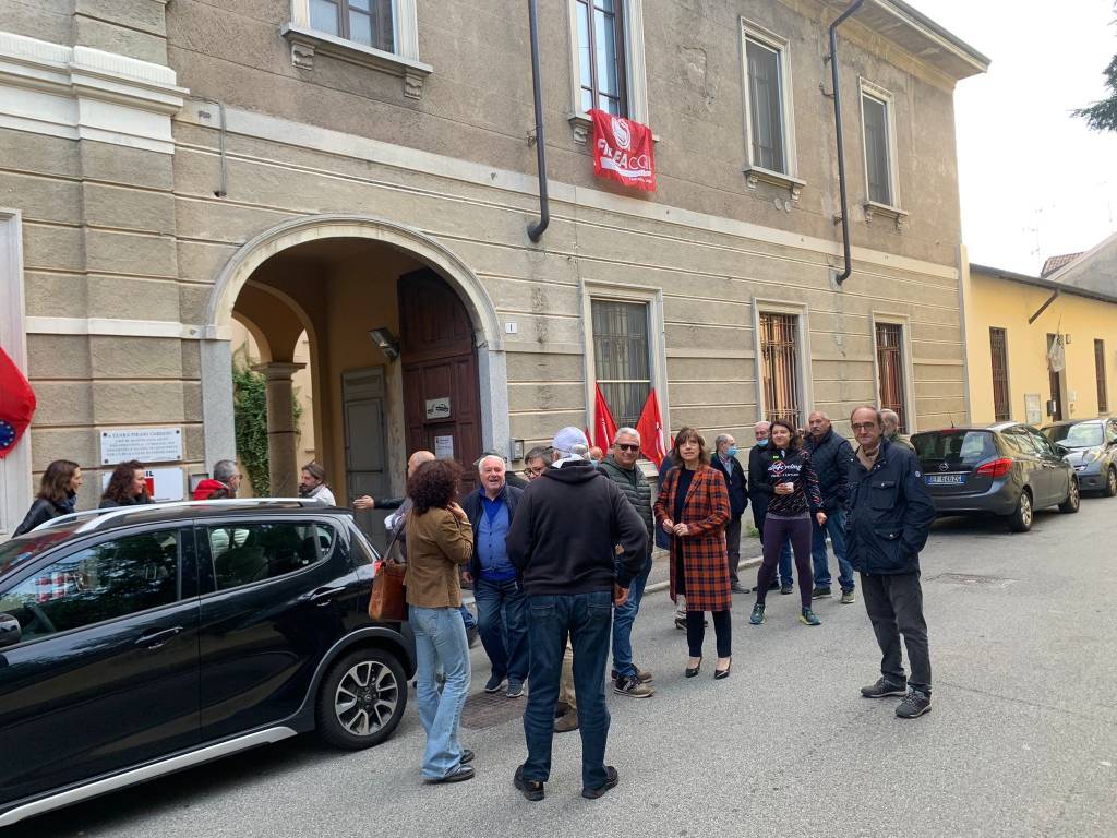 Presidi nelle sedi Cgil di Varese Busto Gallarate e Saronno