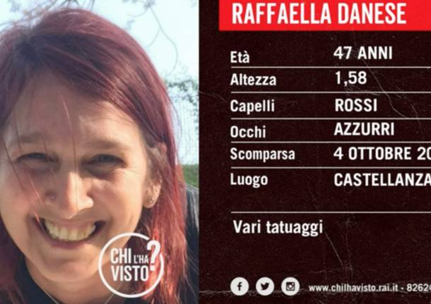 raffaella danese scomparsa legnano castellanza