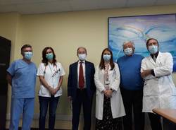 ricercatrice nel reparto di oncoematologia pediatrica del Del Ponte
