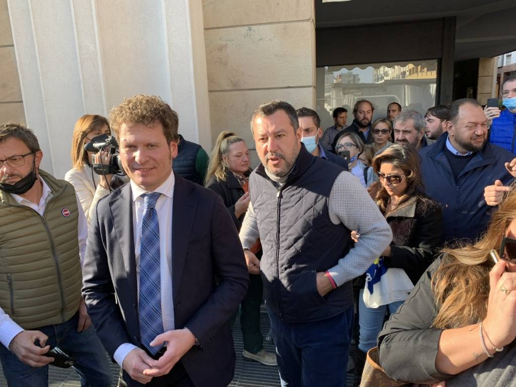 Salvini torna a Varese per sostenere Matteo Bianchi