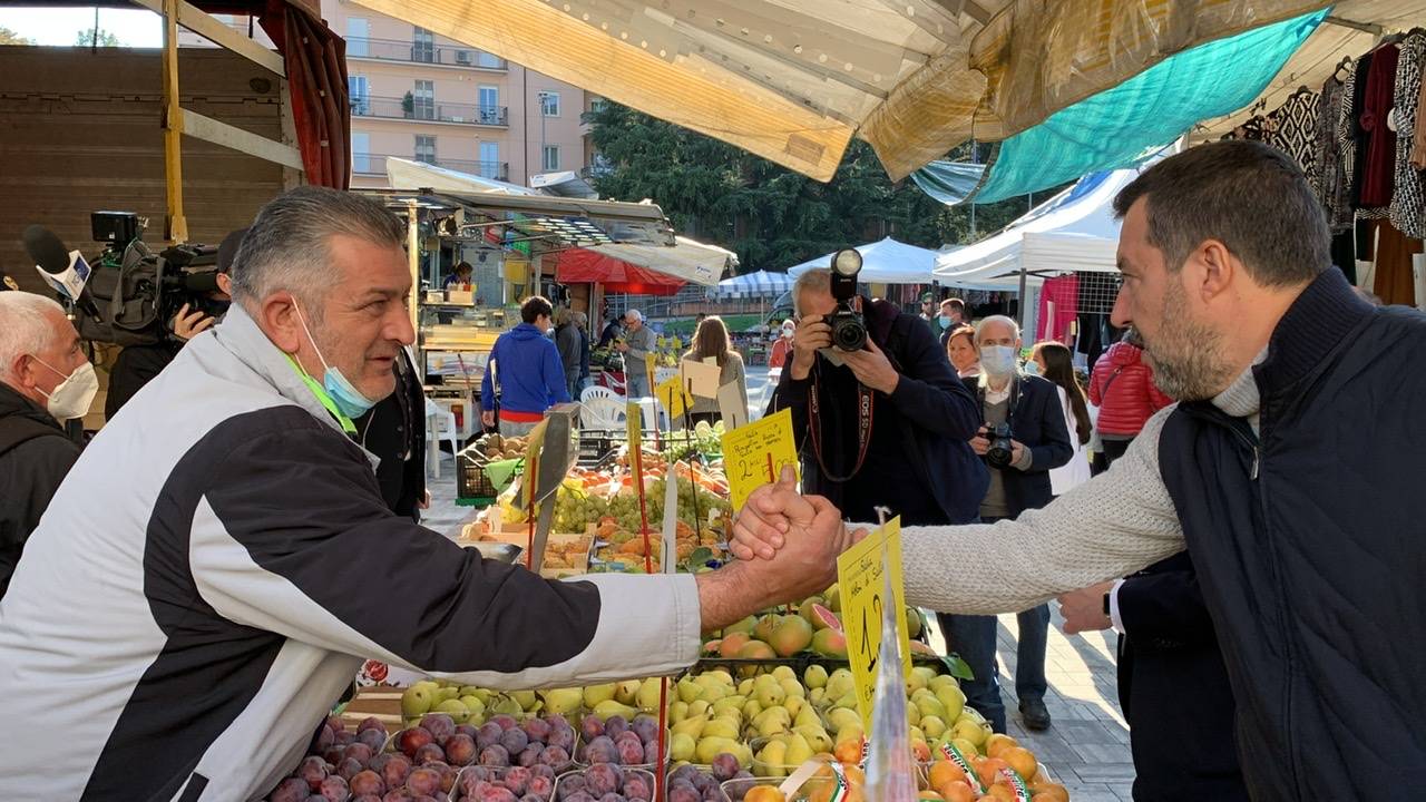 Salvini torna a Varese per sostenere Matteo Bianchi