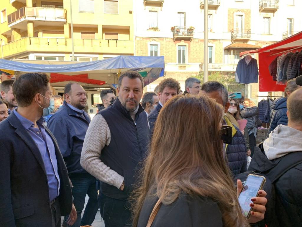 Salvini torna a Varese per sostenere Matteo Bianchi
