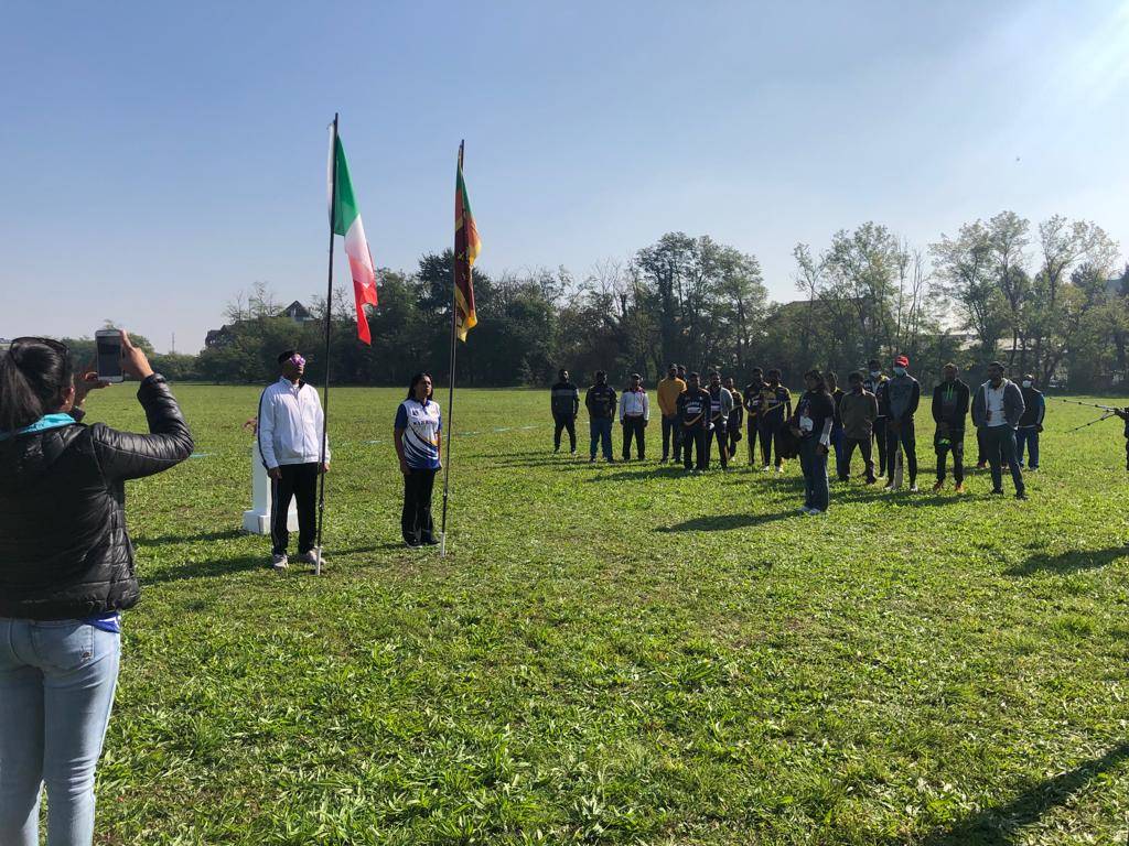 Torneo di cricket con la comunità dello Sri Lanka