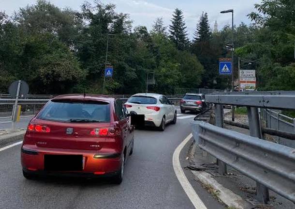 traffico viabilità malnate