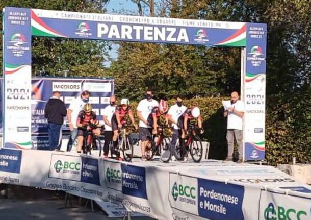 U.S. Legnanese nella top 5 italiana della cronometro a squadre categoria allievi