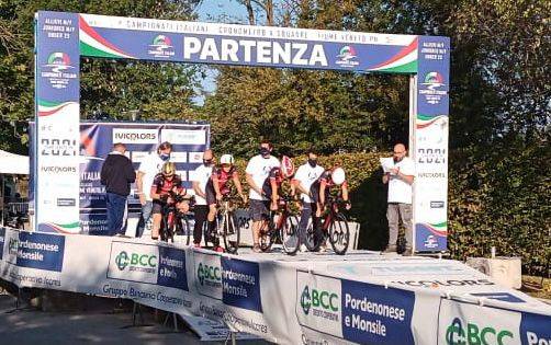 U.S. Legnanese nella top 5 italiana della cronometro a squadre categoria allievi