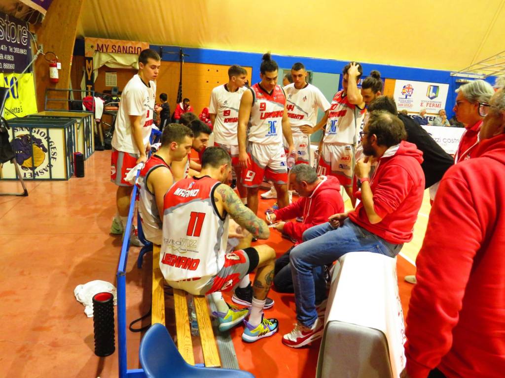 Basket: Sangiorgese- Legnano