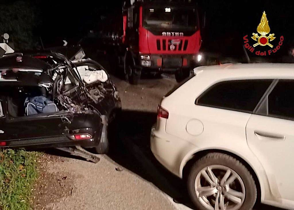 Buguggiate - Incidente stradale