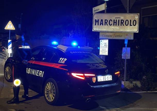 carabinieri marchirolo