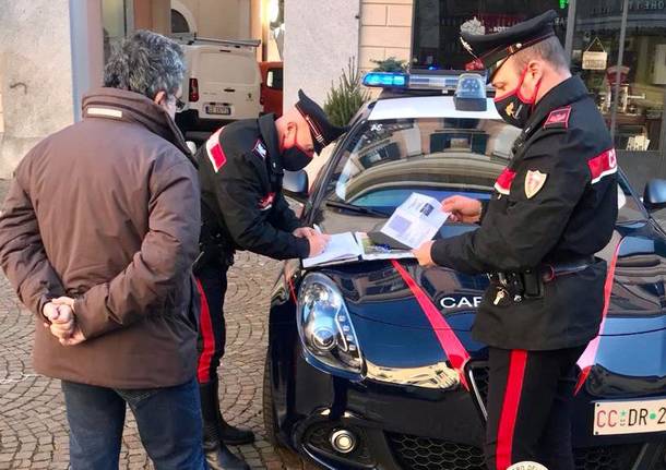 carabinieri verbania - controllo green pass