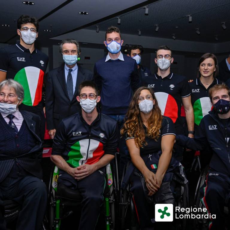 I medagliati olimpici lombardi premiati al Pirellone