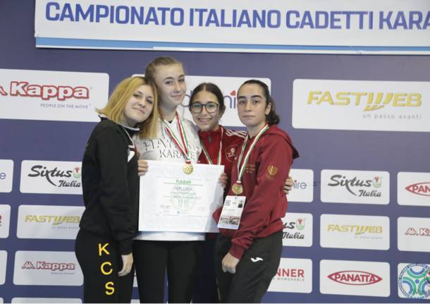 Karate: la Saronnese Alessandra Bossi vince i Campionati Italiani assoluti ad Ostia