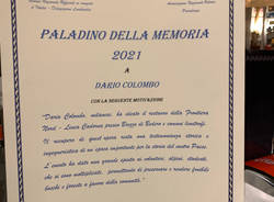 La premiazione dei \"Paladini della memoria\"