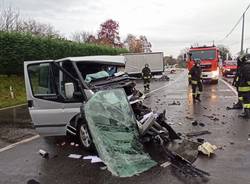 Incidente a Bregnano, cinque feriti