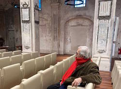 Vittorio Sgarbi in visita a Cairate