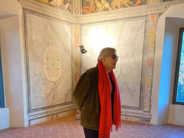 Vittorio Sgarbi in visita a Cairate