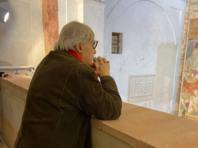 Vittorio Sgarbi in visita a Cairate