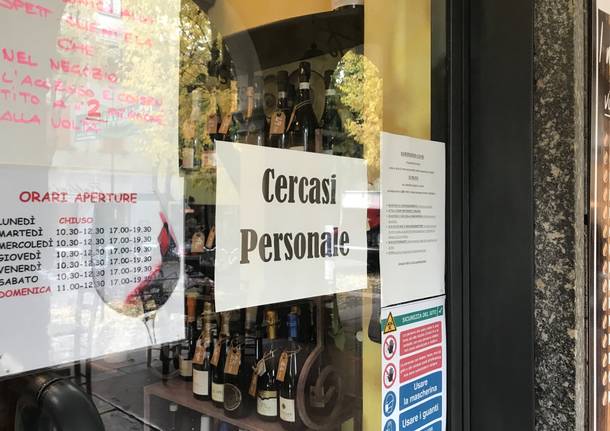 "Cercasi personale": le attività che a Saronno centro ricercano collaboratori