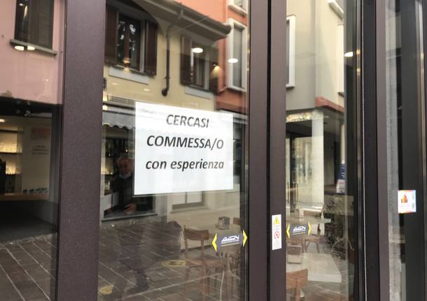 "Cercasi personale": le attività che a Saronno centro ricercano collaboratori